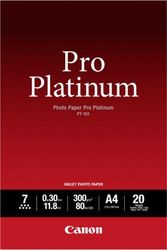 CANON ΦΩΤΟΓΡΑΦΙΚΟ ΧΑΡΤΙ PRO PLATINUM A4 GLOSSY 300G/M² 20 ΦΥΛΛΑ ΜΕ OEM:2768B016