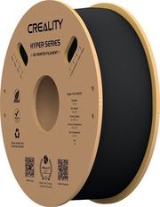 CREALITY CREALITY HYPER PLA BLACK 3D PRINTER FILAMENT, HIGH SPEED, 1 KG SPOOL1.75