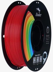CREALITY EN-PLA+ RED ENDER 3D PRINTER FILAMENT STRENGTH 34MPA BEND 77MPA 1 KG SPOOL1.75