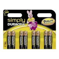 ΜΠΑΤΑΡΙΑ AA DURACELL SIMPLY 8PACK