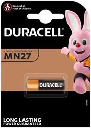 DURACELL ALKALINE BATTERY 12V LR27 MN27 1PC