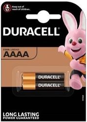 DURACELL ALKALINE BATTERY LR61 AAAA 2PCS
