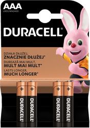 DURACELL ALKALINE BATTERY BASIC LR03 AAA 4PCS