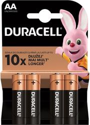 DURACELL ALKALINE BATTERY LR6 AA BLISTER BASIC MN1500 4PCS