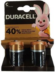 DURACELL ALKALINE BATTERY LR14 C 2PCS