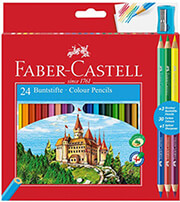 FABER - CASTELL FABER-CASTELL COLOR ECOPENCILS CASTLE 24+3ΤΕΜ