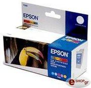 EPSON ΓΝHΣΙΟ ΜΕΛAΝΙ EPSON 5ΧΡΩΜΟ (5-COLOR) ΜΕ OEM: T009401