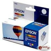 EPSON ΓΝΗΣΙΟ ΜΕΛΑΝΙ EPSON ΕΓΧΡΩΜΟ ΜΕ OEM: T020401