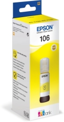 EPSON ΓΝΗΣΙΟ ΜΕΛΑΝΙ EPSON YELLOW T106 70ML ΜΕ OEM:C13T00R440