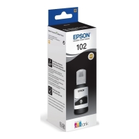 ΓΝΗΣΙΟ ΜΕΛΑΝΙ EPSON BLACK T102 ΜΕ OEM:C13T03R140