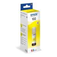 ΓΝΗΣΙΟ ΜΕΛΑΝΙ EPSON YELLOW T102 ΜΕ OEM:C13T03R440