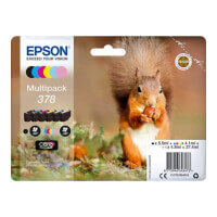 ΓΝΗΣΙΟ ΜΕΛΑΝΙ EPSON 378 MULTIPACK ΜΕ OEM: C13T37884010