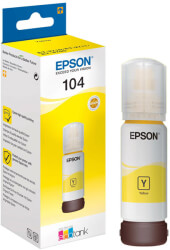 EPSON ΓΝΗΣΙΟ ΜΕΛΑΝΙ EPSON YELLOW 104 ΜΕ OEM:C13T00P440