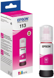 ΓΝΗΣΙΟ ΜΕΛΑΝΙ EPSON MAGENTA 113 ECOTANK ΜΕ OEM:C13T06B340