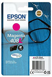 ΓΝΗΣΙΟ ΜΕΛΑΝΙ EPSON 408L MAGENTA ΜΕ OEM:C13T09K34010