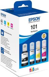 EPSON EPSON 101 4 INKJET PRINTER CARTRIDGES MULTIPACK YCMB ΜΕ OEM:C13T03V64A