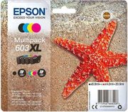 EPSON EPSON ΜΕΛΑΝΙ INKJET 603XL MULTIPACK ΜΕ OEM:C13T03A64010