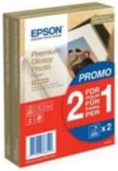 ΓΝΗΣΙΟ EPSON PREMIUM GLOSSY PHOTO PAPER (2 PACK) A6 (10 X 15CM) 80 ΦΥΛΛΑ ΜΕ OEM : S042167