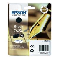 ΓΝΗΣΙΟ ΜΕΛΑΝΙ EPSON 16 XL BLACK ΜΕ OEM:C13T16314012