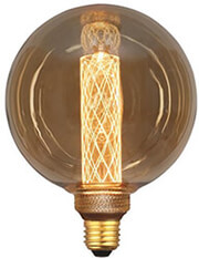 EUROLAMP ΛΑΜΠΑ LED G125 3,5W Ε27 2000K 220-240V GOLD GLASS DIMMABLE