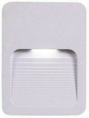 EUROLAMP ΑΠΛΙΚΑ ΤΟΙΧΟΥ SLIM LED 2W 120X90X12 3000K IP65 ΛΕΥΚΗ PLUS 145-52102