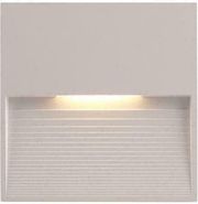 EUROLAMP ΑΠΛΙΚΑ ΤΟΙΧΟΥ SLIM LED 3W 120X120X12 3000K IP65 ΛΕΥΚΗ PLUS 145-52101