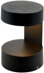 EUROLAMP ΑΠΛΙΚΑ ΤΟΙΧΟΥ ΜΑΥΡΗ LED 9W 3000K IP54 108X150MM 145-20248