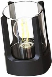 EUROLAMP ΑΠΛΙΚΑ ΤΟΙΧΟΥ ΜΑΥΡΗ ΑΛΟΥΜΙΝΙΟΥ Ε27 ΜΑΧ 20W IP54 120*120*160MM 145-20636