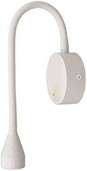 EUROLAMP EUROLAMP ΑΠΛΙΚΑ ΚΡΕΒΑΤΙΟΥ ΑΝΑΓΝΩΣΗΣ &amp;QUOTIONAS 1&amp;QUOT 3W LED 3000K ΛΕΥΚΟ 145-22060