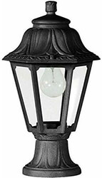 EUROLAMP EUROLAMP FUMAGALLI ΚΟΛΩΝΑΚΙ ΔΑΠΕΔΟΥ MIKROLOT ANNA ΜΑΥΡΟ ΕΞΑΓΩΝΟ 220X385MM Ε27 145-26002