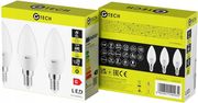 ΛΑΜΠΤΗΡΑΣ G-TECH C37 E14 5W 400LM 3000K 6ΤΕΜ