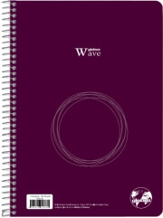 GLOBUS ΤΕΤΡΑΔΙΟ GLOBUS 17X25 2 ΘΕΜΑΤΩΝ WAVE ΜΩΒ