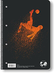 ΤΕΤΡΑΔΙΟ GLOBUS 17X25 SPORTS 2 ΘΕΜΑΤΩΝ ΠΟΡΤΟΚΑΛΙ