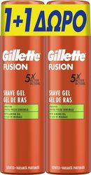 GILLETTE ΑΦΡΟΣ ΞΥΡΙΣΜΑΤΟΣ GILLETTE FUSION HYDRA GEL SENS (200+200ML)