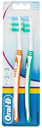 ORAL B ΟΔΟΝΤΟΒΟΥΡΤΣΑ ORAL-B 123 CLAS.CAR 40 ΜΕΤ 2ΤΜΧ