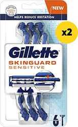 GILLETTE ΞΥΡΑΦΑΚΙΑ GILLETTE SKINGUARD ΜΙΑΣ ΧΡΗΣΗΣ Χ2