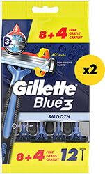 GILLETTE BLUE3 ΜΙΑΣ 24TMX (2X12TMX)