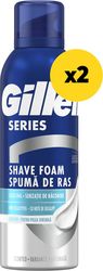 GILLETE ΑΦΡΟΣ ΞΥΡΙΣΜΑΤΟΣ GILLETTE 400ML (2X200ML)