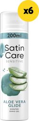 GEL ΞΥΡΙΣΜΑΤΟΣ SATIN ΜΕ ΑΛΟΗ ΓΙΑ ΕΥΑΙΣΘΗΤΕΣ ΕΠΙΔΕΜΙΔΕΣ SKIN 1200ML (6X200ML)