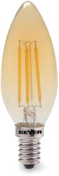 GEYER ΛΑΜΠΤΗΡΑΣ GEYER LED FILAMENT VINTAGE E14 4W 320LM D 2000K