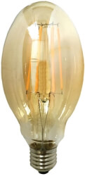 GEYER ΛΑΜΠΤΗΡΑΣ GEYER LED FILAMENT VINTAGE E27 BT75 6W 500LM 2000K