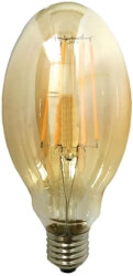 GEYER ΛΑΜΠΤΗΡΑΣ GEYER LED FILAMENT VINTAGE E27 BT75 6W 500LM D 2000K
