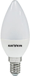 GEYER ΛΑΜΠΤΗΡΑΣ GEYER LED C37 E14 6W 3000K 470LM DIMMABLE