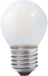 GEYER ΛΑΜΠΤΗΡΑΣ GEYER LED FILAMENT SMOKY G45 E27 4W 2700K 400LM