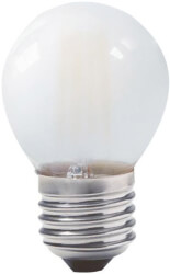 GEYER ΛΑΜΠΤΗΡΑΣ GEYERLED FILAMENT SMOKY G45 E27 4W 4000K 400LM