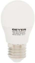 GEYER ΛΑΜΠΤΗΡΑΣ GEYER LED G45 E27 470LM 5W 3000K