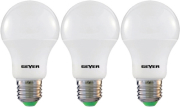 GEYER ΛΑΜΠΤΗΡΑΣ GEYER LED E27 810LM 8.5W 6500K 3ΤΜΧ