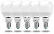 GEYER ΛΑΜΠΤΗΡΑΣ GEYER LED G45 E14 250LM 3W 4000K 5ΤΜΧ