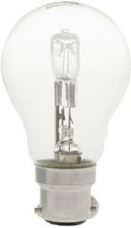 ΛΑΜΠΤΗΡΑΣ GEYER ΑΛΟΓΟΝΟΥ ΚΛΑΣΣΙΚΗ 53W B22 2700Κ 834LM