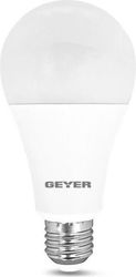 ΛΑΜΠΤΗΡΑΣ GEYER LED ΚΛΑΣΙΚΗ A65 17W E27 4000K 1700LM